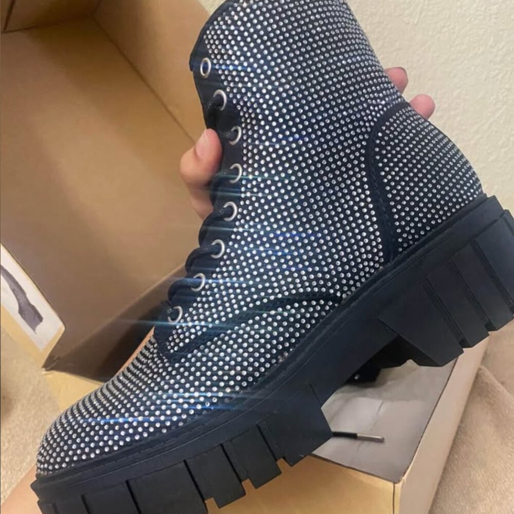 STEVE MADDEN DIAMOND BOOTS